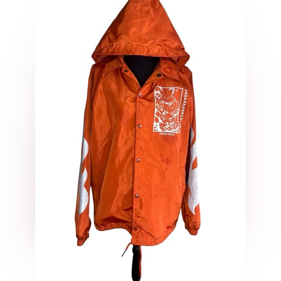 Valeza Lifestyle Anime Streetwear Lightweight Jacket Size Medium - Picture 3 of 6